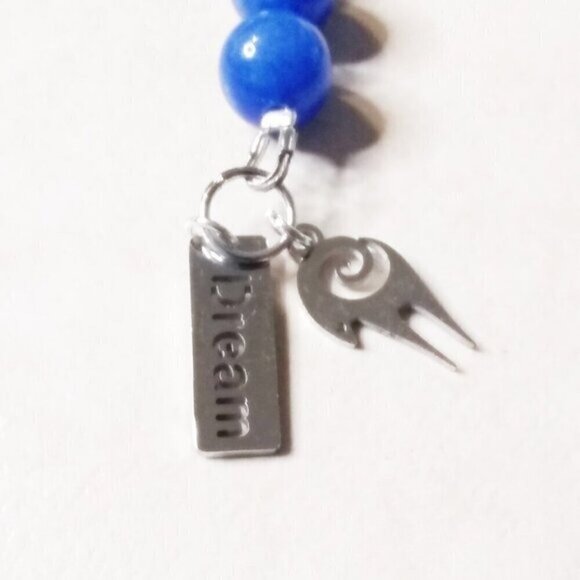 Capricorn Dreams! Blue Jasper Bracelet! December + January ~ Cappy Cappies Goats - Picture 2 of 7